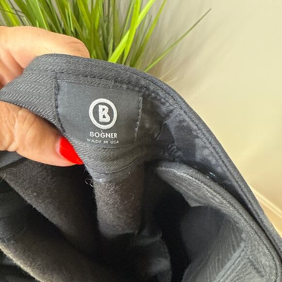 Bogner Sport Women's Softshell Ski Pants in Black Size 16 Stirrups Snow Guard - Picture 7 of 10